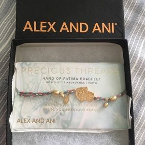 New Alex and Ani Hand of Fatima Precious Threads